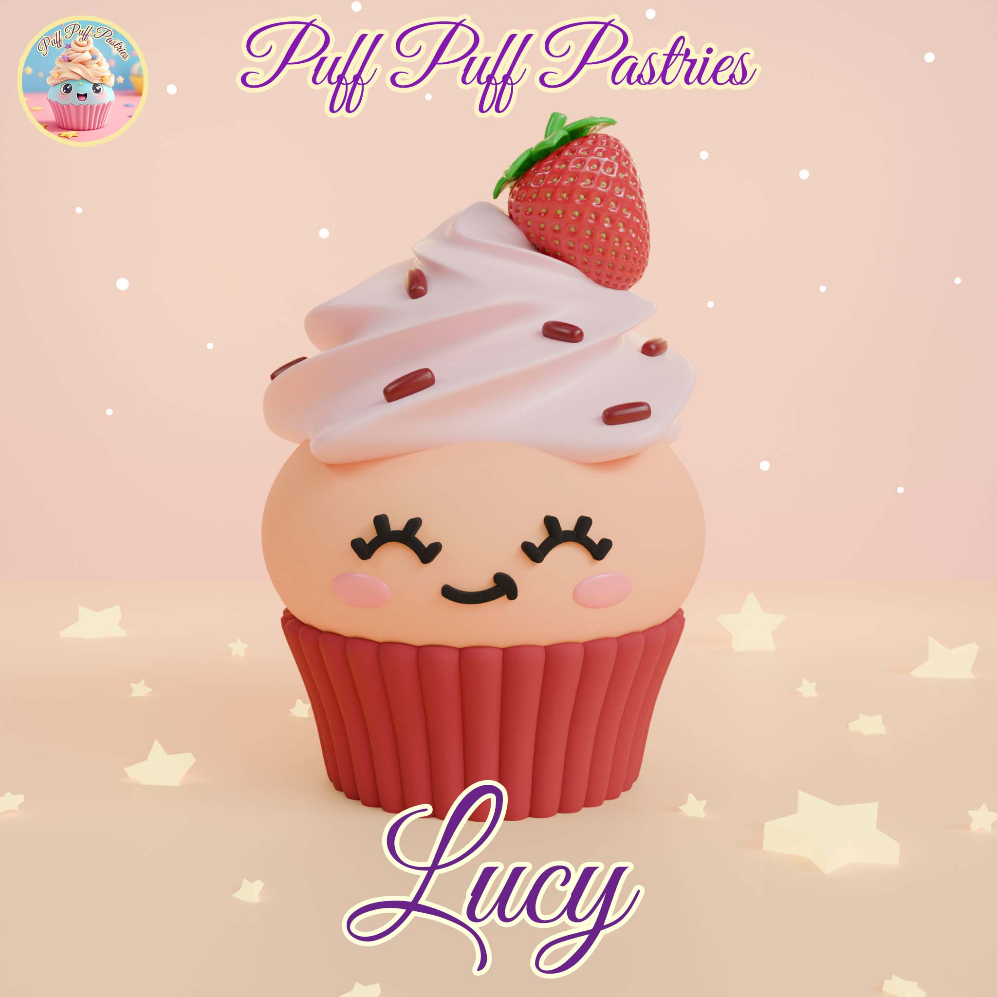 Kawaii Cupcake Lucy